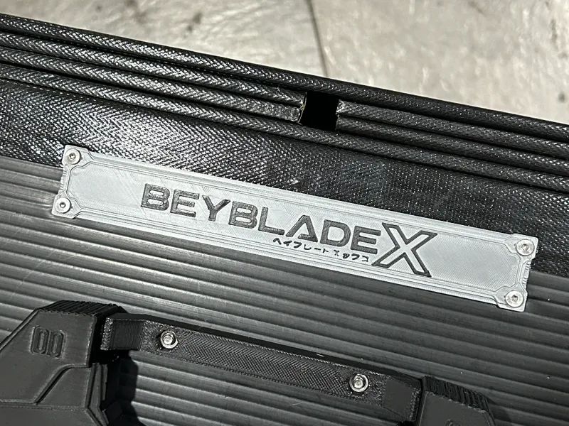 Beyblade X 戰鬥陀螺 名牌 槍箱牌 戰鬥台牌