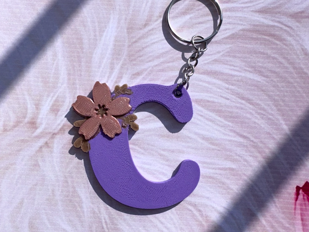 Elegant Floral Letters