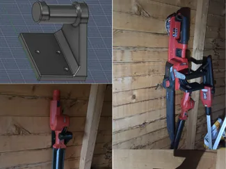 Einhell Tool Wall Mount Akku – Strong & Universal