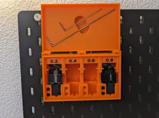X1/P1 Hotend Box for Ikea Skadis