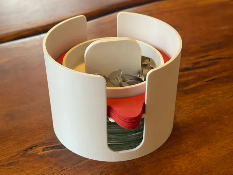Weck 100 Organizer - Lid, RubberRing & Clip Holder