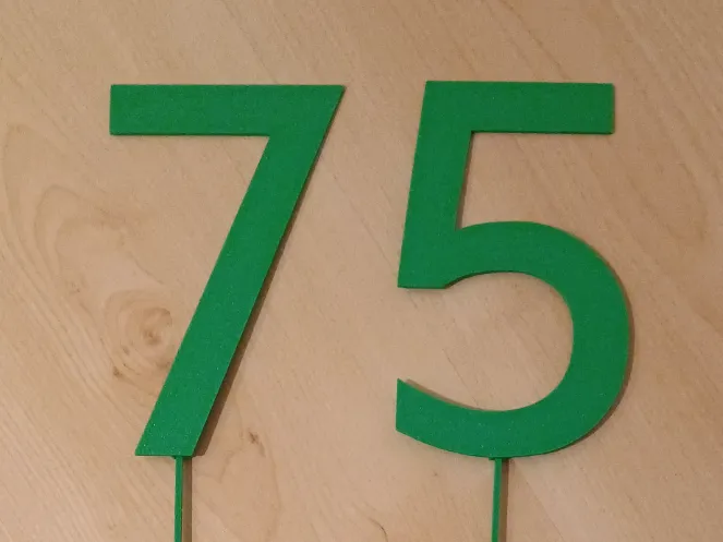 zahlen 75