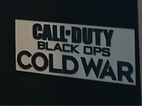 call of duty cold war sign