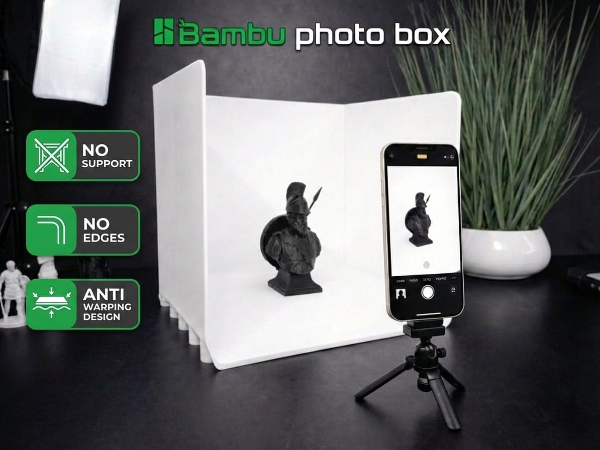 추천 3D 모델 – 완벽한 배경을 위한 원활한 포토 박스 부스 스튜디오