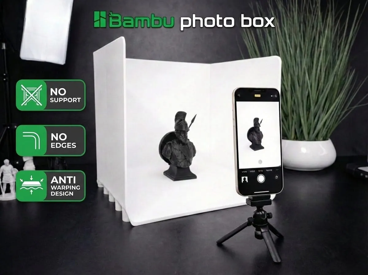 Seamless Photo Box Booth Studio Perfect Background view 2