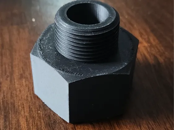 1 1/4 inch female to 1 inch male NPT threads