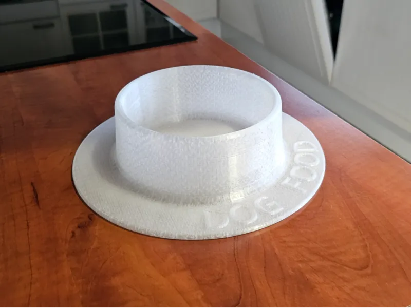 Dog Bowl that doesn't tip over