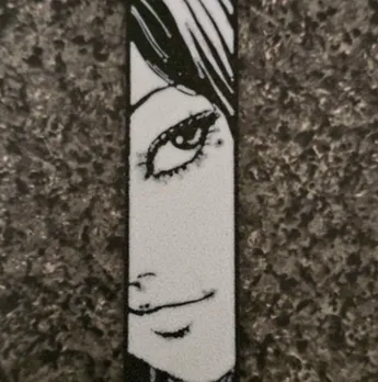 Junji Ito Tomie Keyring