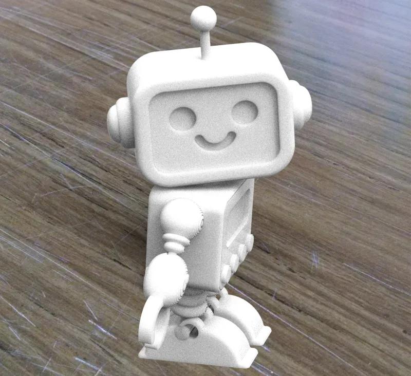 Adorable Articulated Robot | Print-in-Place Buddy
