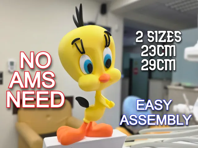 Looney Tunes Tweety Bird- No AMS -Easy to assembly