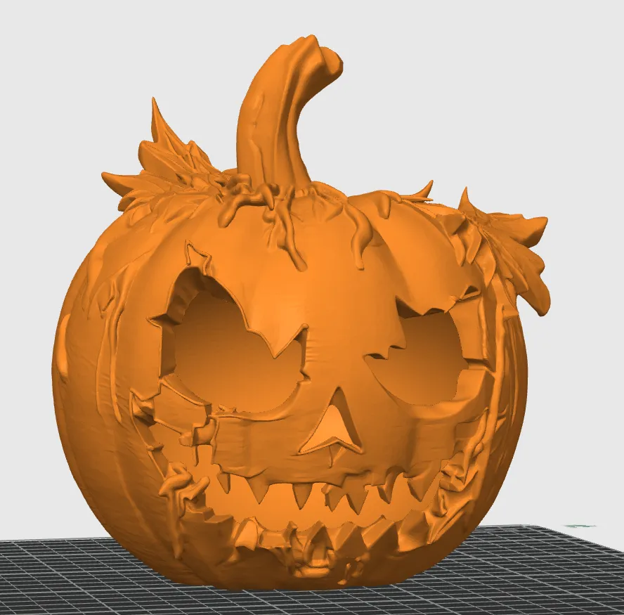 Halloween Lantern Pumpkin with a cool design - Free 3D Print Model ...