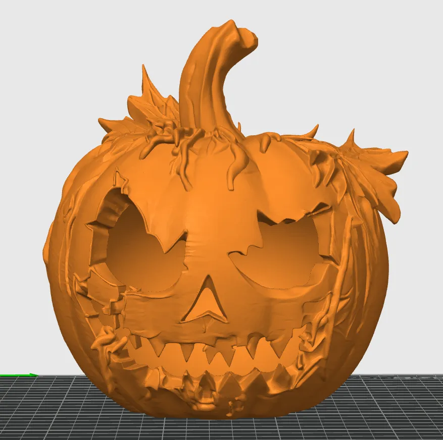 Halloween Lantern Pumpkin with a cool design - Free 3D Print Model ...
