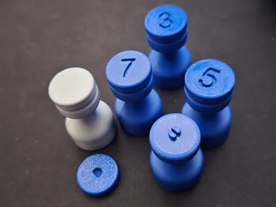 Tabletop game miniatures placeholder