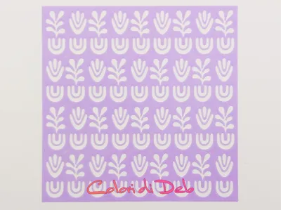 Stencil per polymer clay