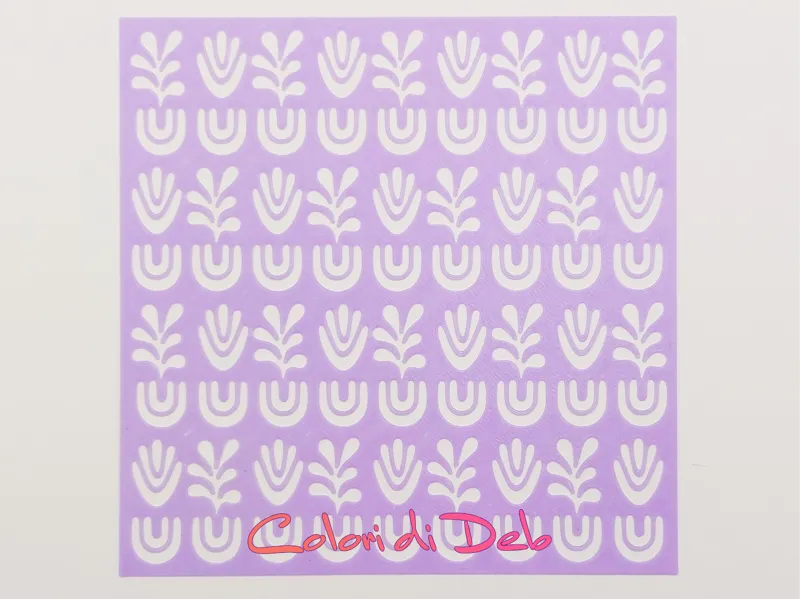 Stencil per polymer clay