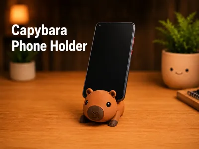 Capybara Phone Holder