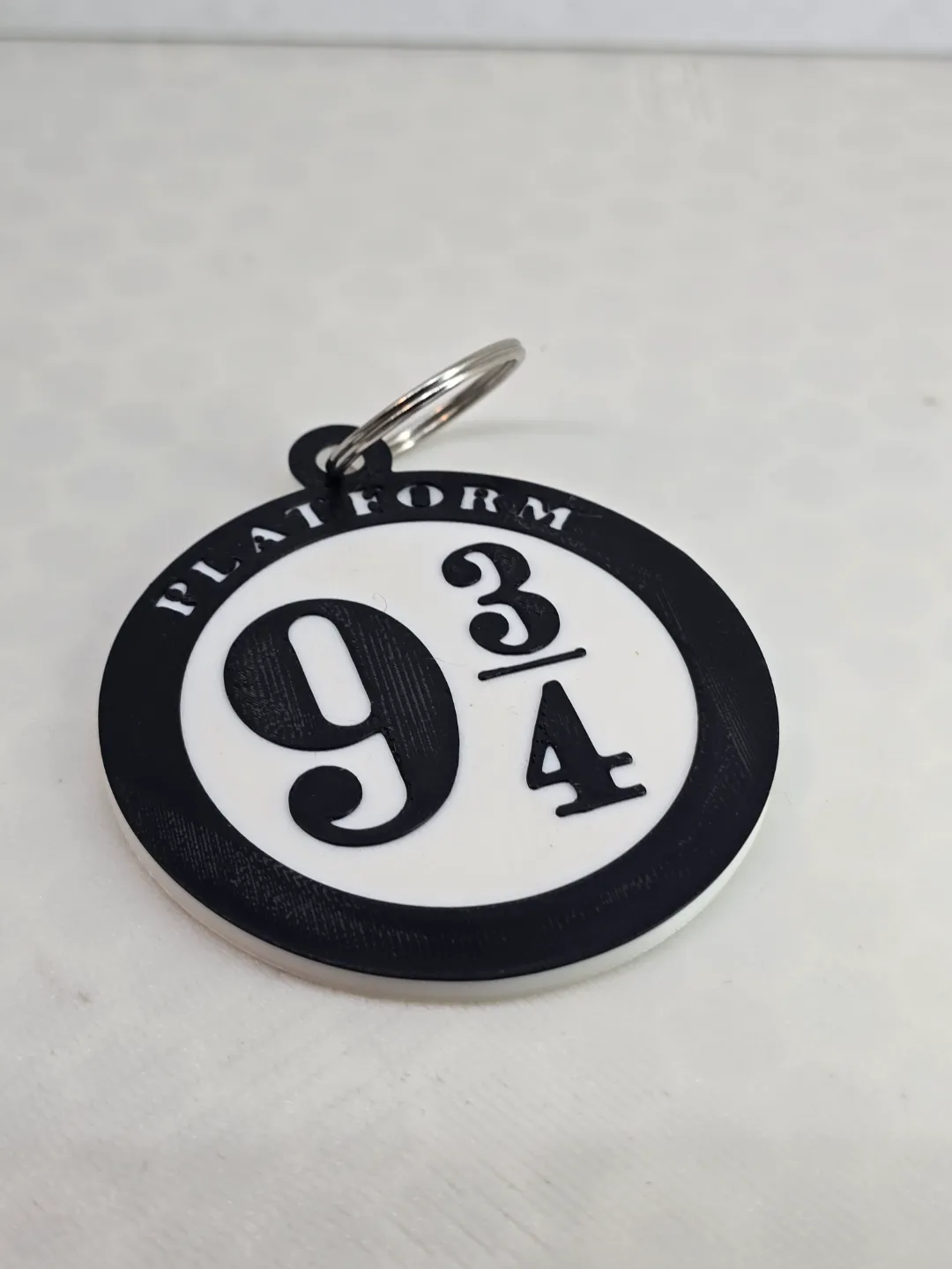 Harry Potter 9 3/4 Layered Earrings and Keychain view 3