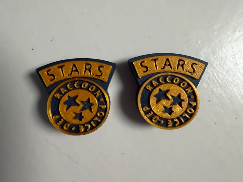 Resident Evil STARS Drawstring Bead