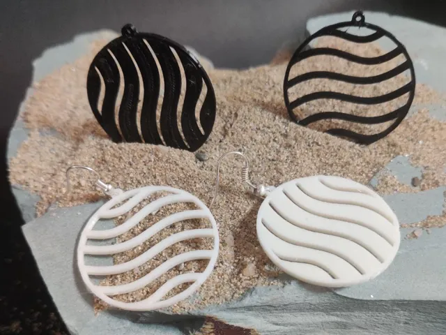 Duality Wave Earrings