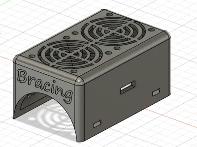 RC Motor 36xx 30mm Fan Bracket