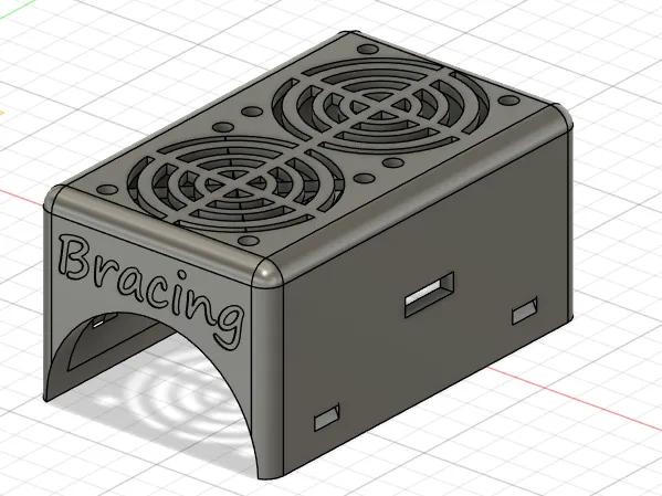 RC Motor 36xx 30mm Fan Bracket