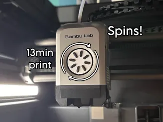 Loading Icon Fan Cover for P1/X1