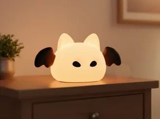 LED夜灯 小蝙蝠夜灯 分件打印