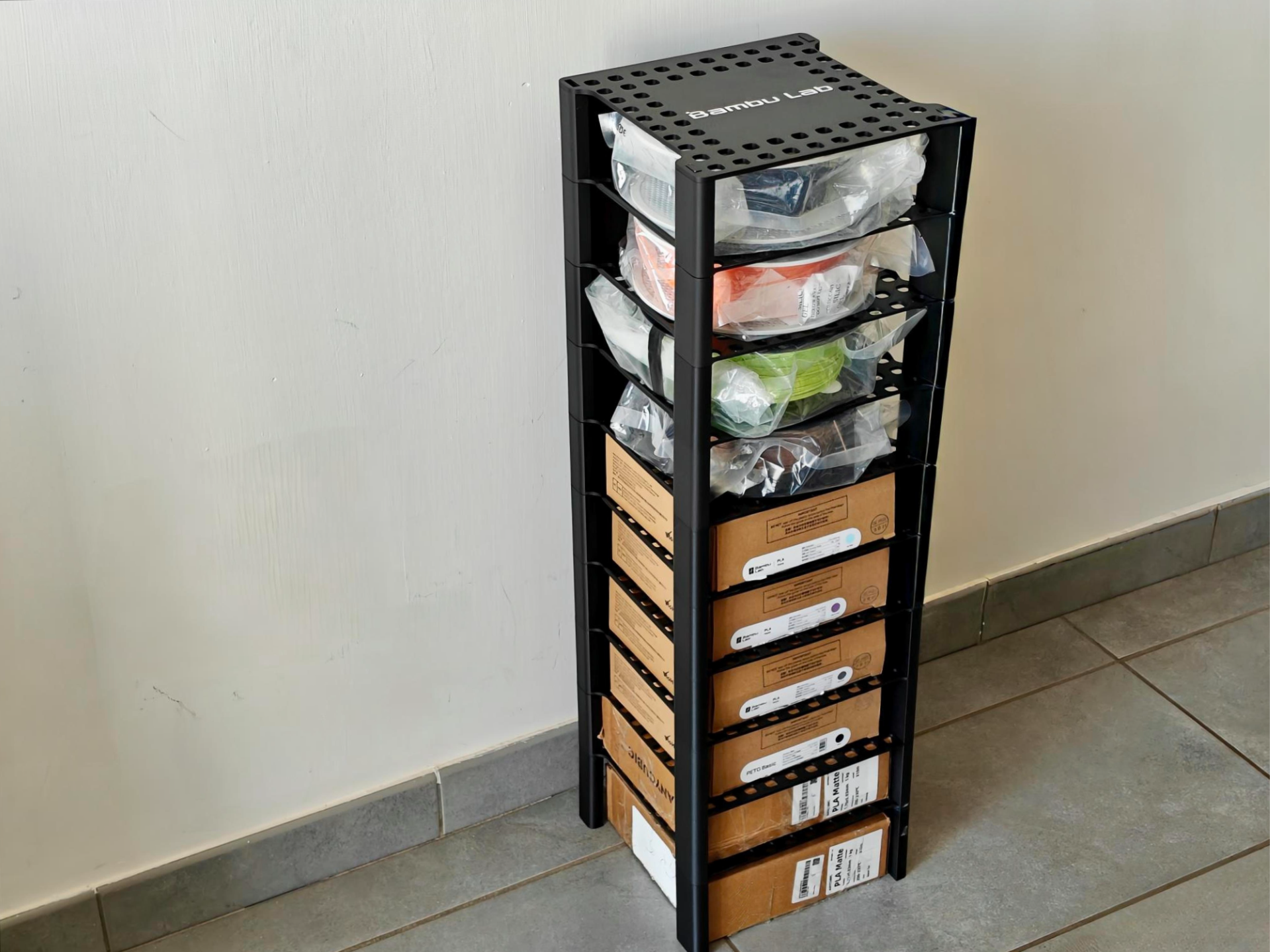 Miniatura 1 do modelo 3D Bambu Lab Stackable Filament Tower