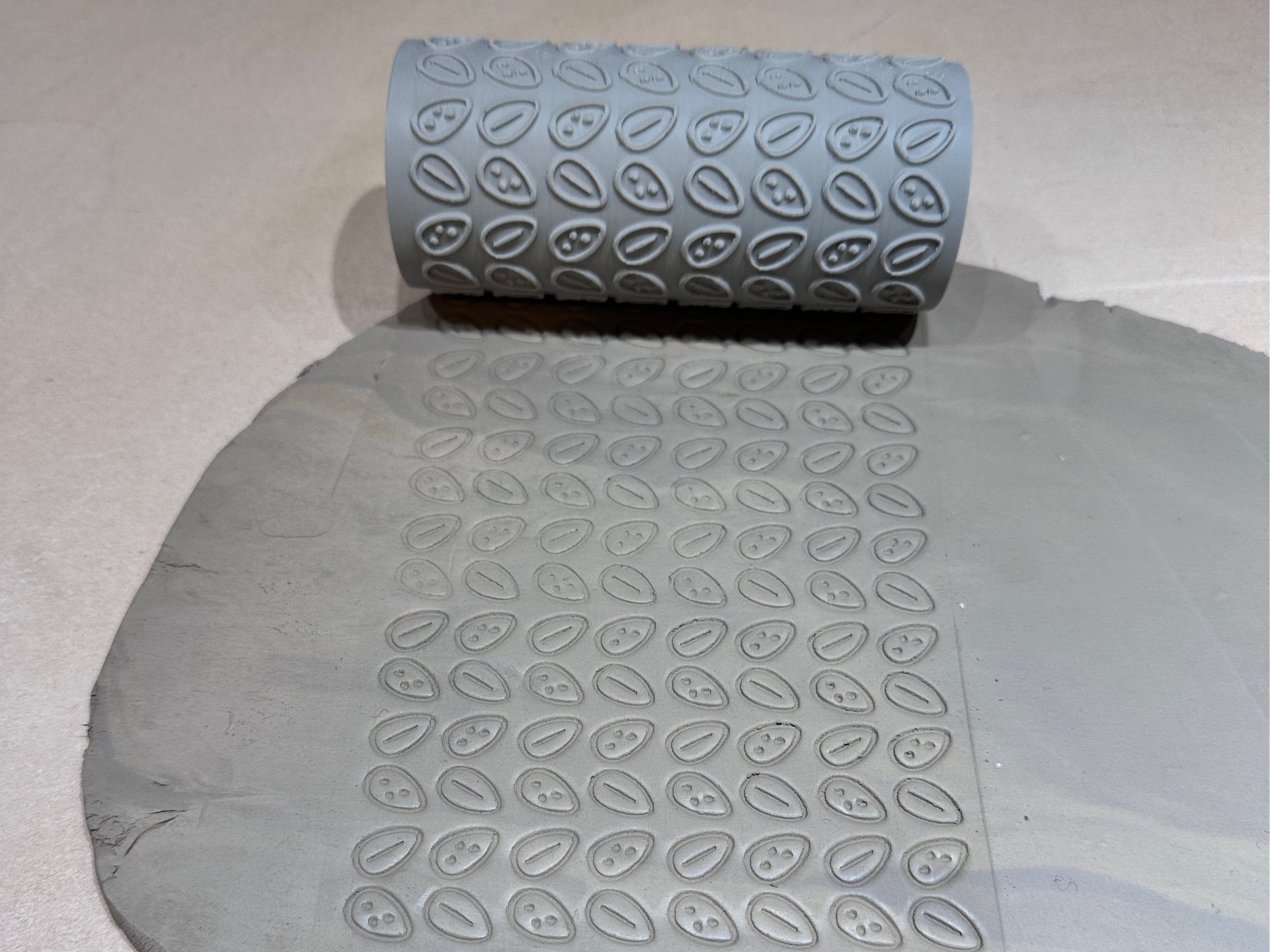 Leaf Texture Roller for Clay