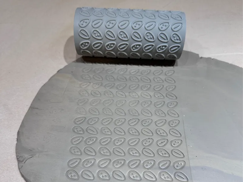 Leaf Texture Roller for Clay