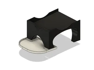 Laundry Detergent Base with Locking Drip Tray