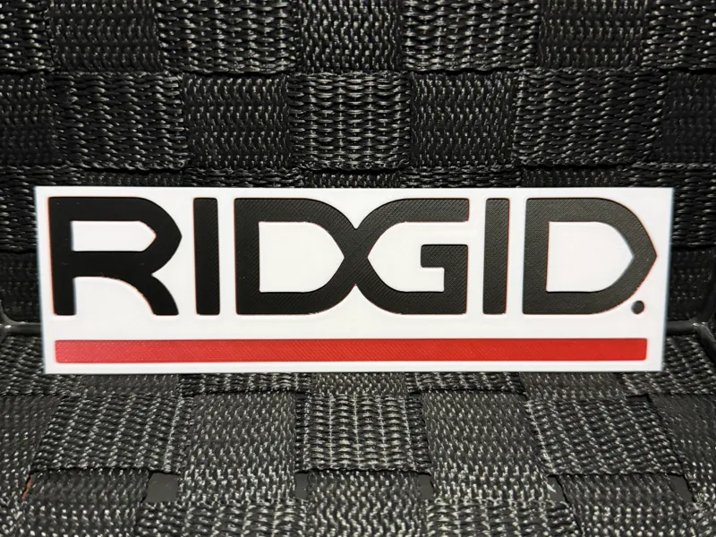 RidgidLogo - Hueforge