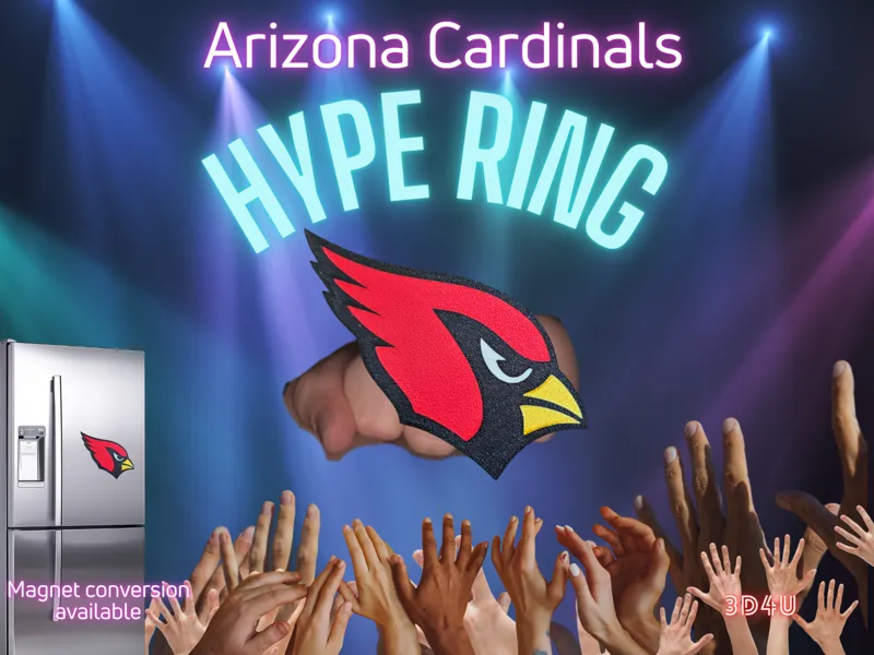 Arizona Cardinals Hype Ring