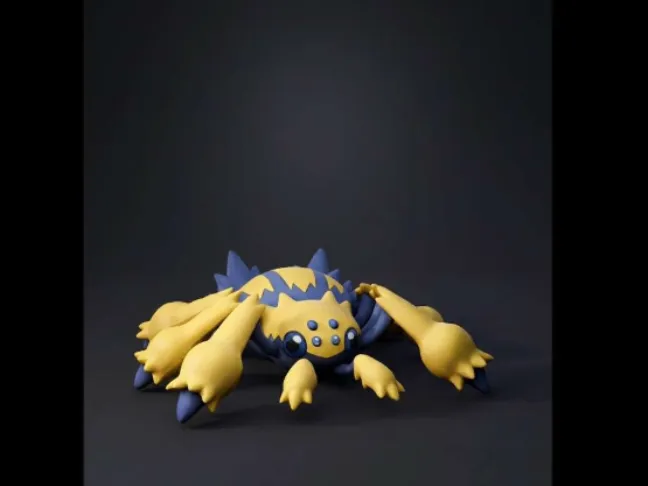 Figura decorativa: Galvantula Figure. Referencia del modelo original.