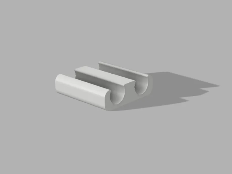 Accroche-câbles 3mm ø 