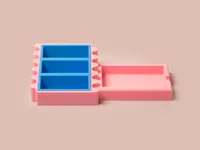 Yoto dock with one attached library