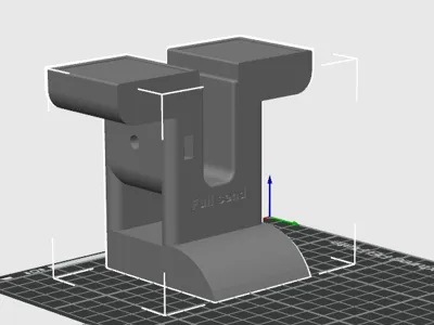 Ski waxing stand