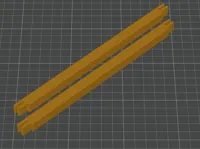 NO HOLES* 8 Inch - 0.2mm layer, 2 walls, 15% infill