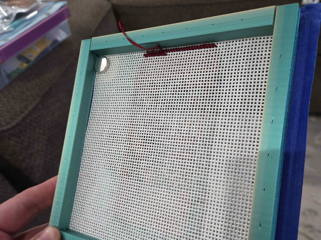 Mini Stretcher Bars With Easy Tack Needlepoint