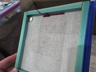 Mini Stretcher Bars With Easy Tack Needlepoint