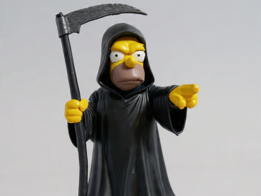 Homer Simpson Grim Reaper - Treehouse of Horror