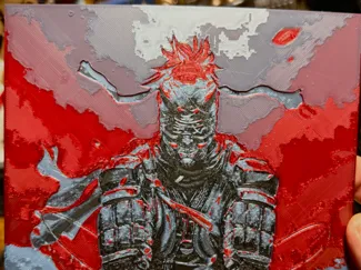 Marvel Daredevil shadow ronin version Hueforge