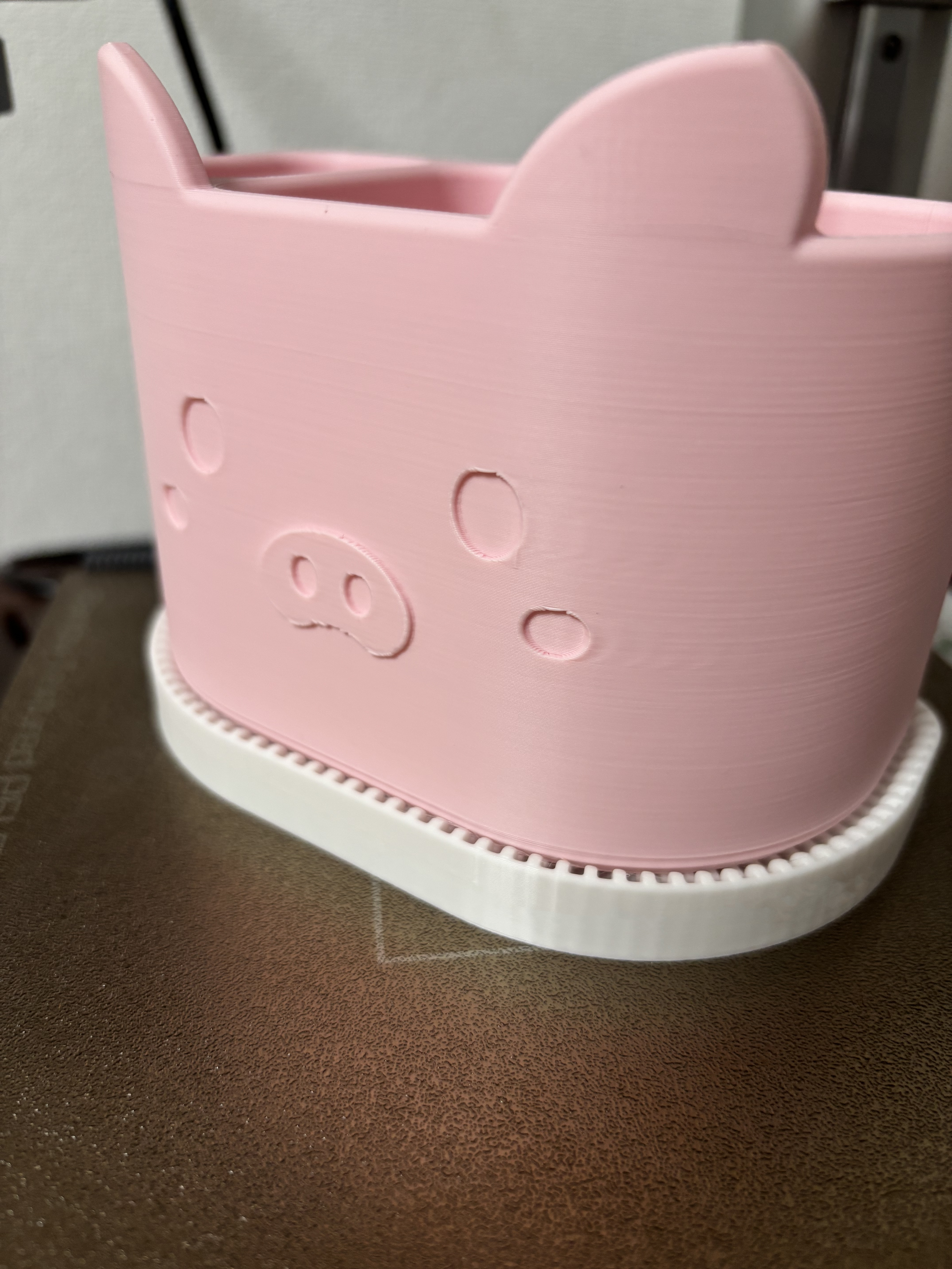 Miniatura 1 do modelo 3D 3种小动物牙刷架(Q_Craft)