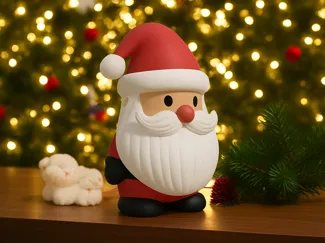 Weihnachtsmann Figur, Santa Claus 3D-Modell