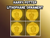 Décoration de Noël lithophanie Harry Potter — photo 2