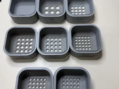 Imperial set screw sorting sieve