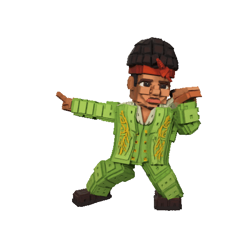 Brunito Marsito Steal a Brainrot Roblox Modelo 3D