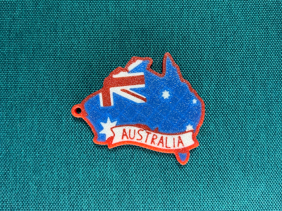 Australia Keychain