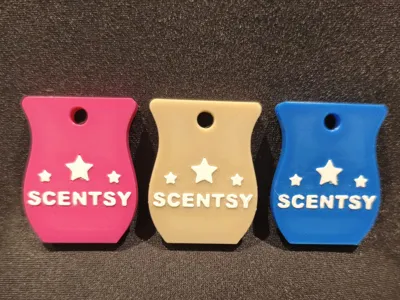 Scentsy Keyring in the Shape of a Wax Bar