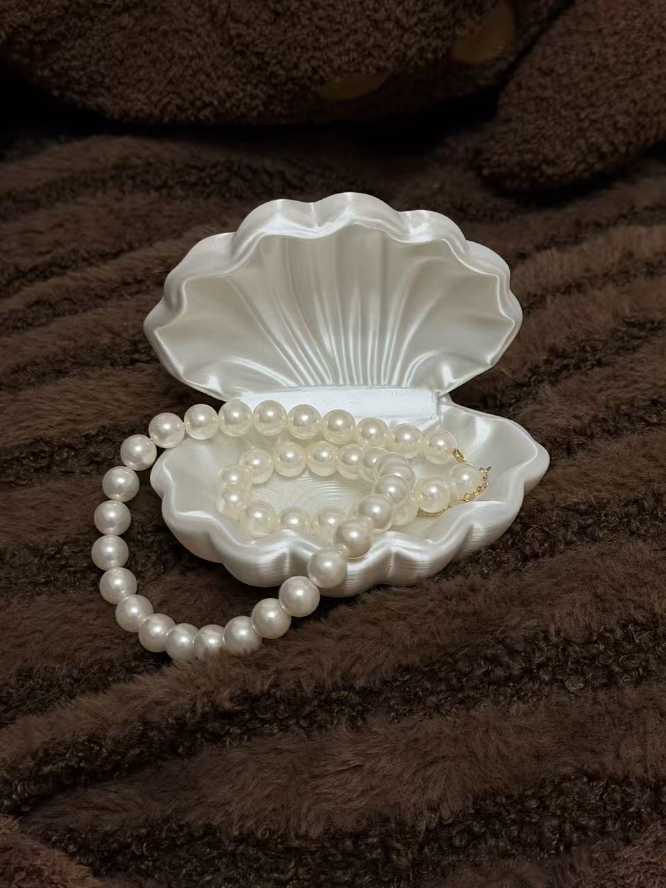 Miniatura 1 do modelo 3D 丝绸贝壳收纳盒